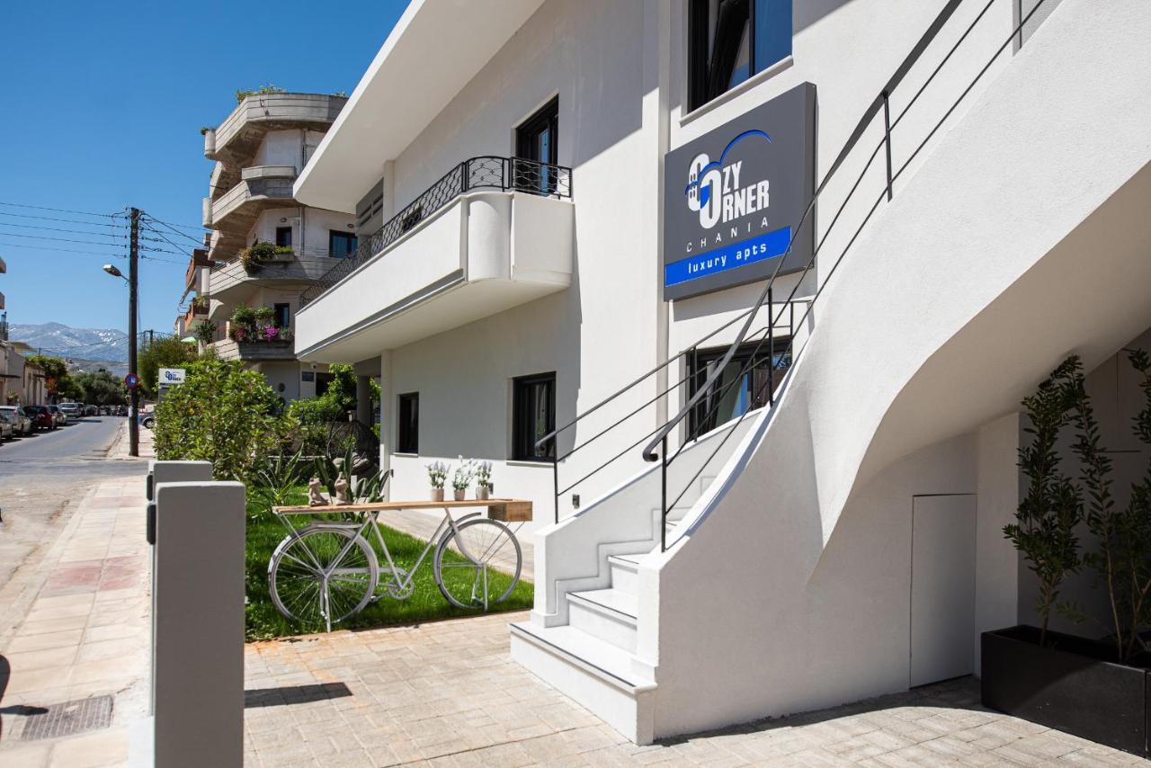 חאניה Cozy Corner Luxury Apartments מראה חיצוני תמונה